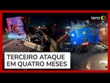 Quadrilha explode carro-forte em rodovia no interior de SP e rouba R$ 2,4 milhões