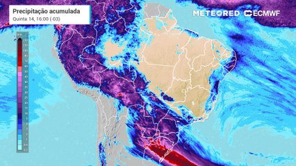 Com Rio Grande do Sul em alerta, tem mais previsão de chuva