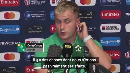 Irlande - Casey : "Sexton ? J'espère qu'il n'est pas de retour juste pour quelques semaines"