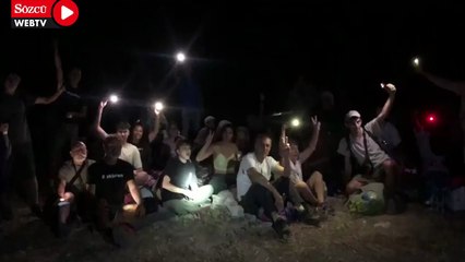 Akbelen nöbetini tarlada sürdürüyorlar