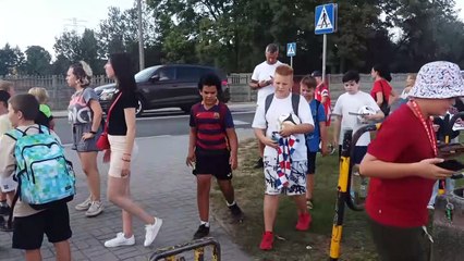 DZ / Piłkarze Górnika Zabrze promują swoją drużynę przed wielkimi derbami Śląska / reporter Arkadiusz Gola