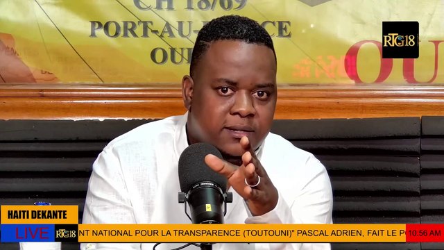 Kòdonatè Toutouni) di li regrèt aktè politik yo pa mete enterè pèsonèl yo sou kote nan kad dyalòg la