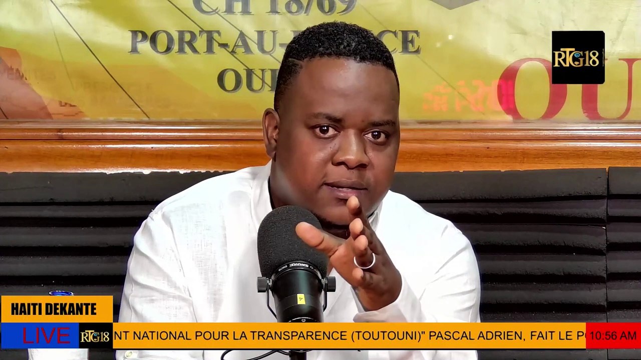 Kòdonatè Toutouni) di li regrèt aktè politik yo pa mete enterè pèsonèl yo sou kote nan kad dyalòg la