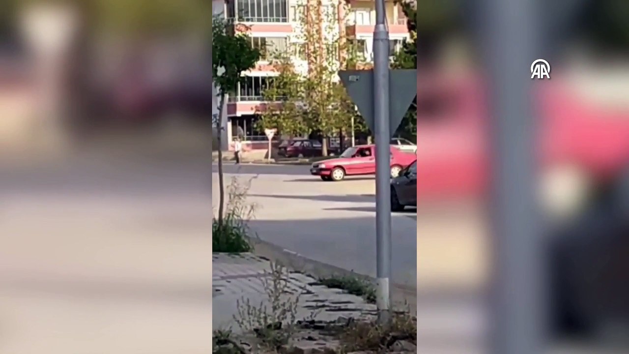 Malatya'da drift atan trafik magandasına 28 bin lira ceza!