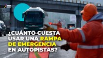 El IMPACTO ECONÓMICO de usar una RAMPA de emergencia en AUTOPISTAS