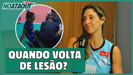 Gattaz revela prazo para voltar às quadras após lesão