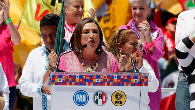 El presidente AMLO ve a las personas desechables : Xóchitl Gálvez, candidata opositora a la Presidencia de México, habla en NTN24