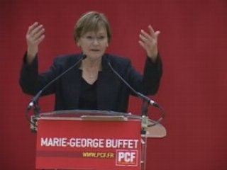 Marie George Buffet - Conférence de presse du 28 mars 2008