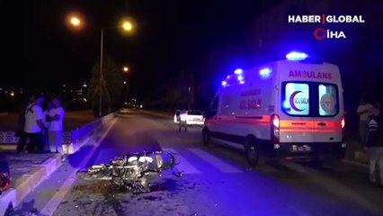 Uşak'ta feci kaza: Motosikletteki iki kişi hayatını kaybetti
