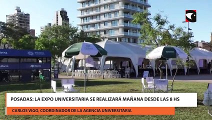 Posadas:  la expo universitaria se realizará mañana desde las 8 hs