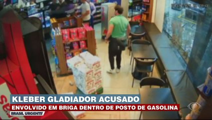 Kleber Gladiador é acusado de agredir funcionária de posto de gasolina