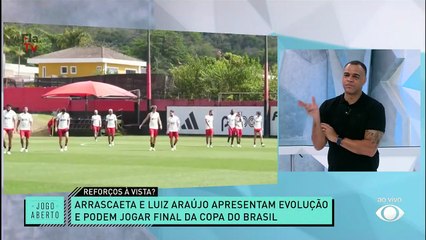 “Descansa mais”, zoa Denilson sobre volta de Arrascaeta e Luiz Araújo em São Paulo x Flamengo