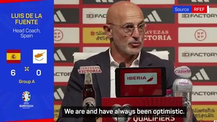 De La Fuente targets top spot after Spain thrash Cyprus