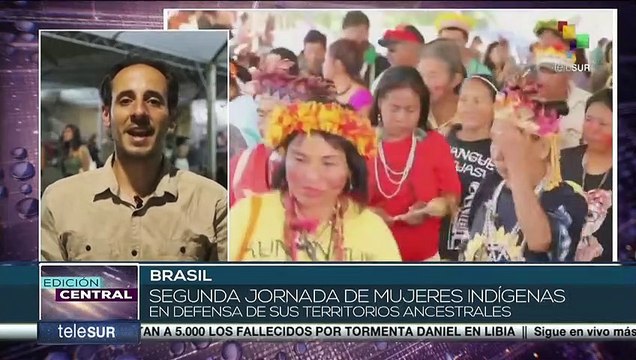 Continúa Segunda Jornada de Mujeres Indígenas en defensa de territorios ancestrales en Brasil
