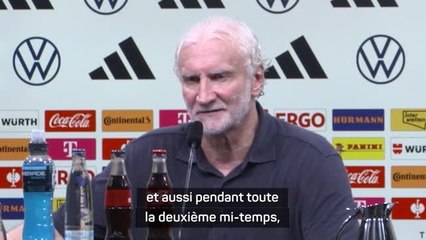 Allemagne - Rudi Völler : "Ce n'est pas le résultat qui compte, mais notre manière de jouer"