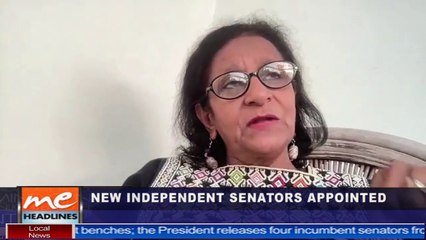 SENATOR SUNITY SPEAKS