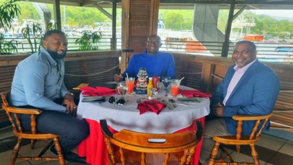 PM MEETS TKR CAPT. DURING CABINET RETREAT