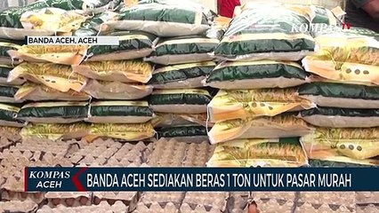 Banda Aceh Sediakan Beras 1 Ton untuk Pasar Murah