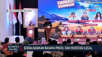 Sosialisasikan Bahaya Pinjol Dan Investasi Ilegal