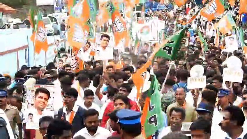 மலை கிராமத்தில் பொதுமக்களுடன் உற்சாகமாக நடனமாடிய அண்ணாமலை