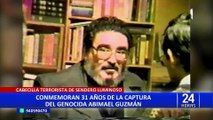 Abimael Guzmán: Hoy se cumplen 31 años de la captura del cabecilla terrorista y toda su cúpula