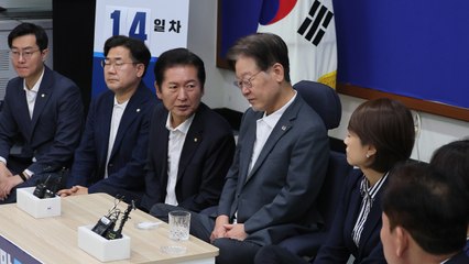 이재명, 단식장소 실내로 이동..."체력 소모 최소화" / YTN