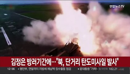 김정은 방러기간에…"북, 동해상 탄도미사일 발사"