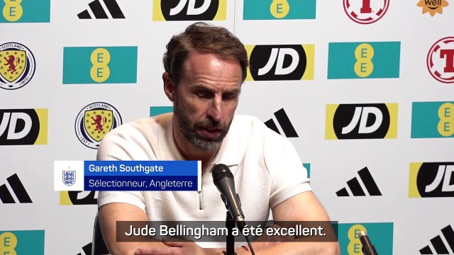 Southgate : Bellingham a été excellent