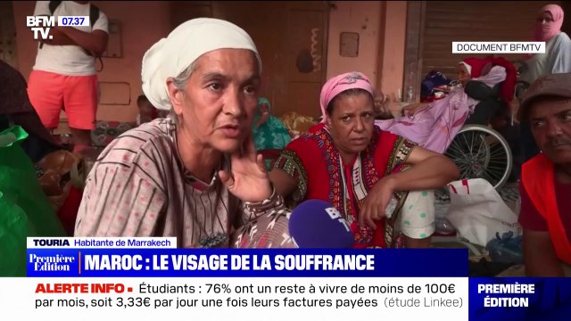 Séisme au Maroc: BFMTV a retrouvé la femme en pleurs qui a fait la une des journaux après le drame