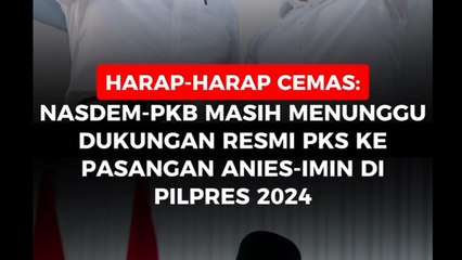 Harap-Harap Cemas_ Nasdem-PKB Masih Menunggu Dukungan Resmi PKS ke Pasangan Anies-Imin di Pilpres 2024