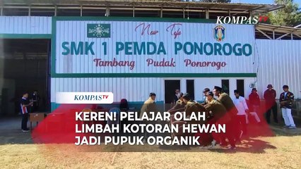 Video herunterladen: Keren! Pelajar dan Lazisnu Olah Limbah Kotoran Hewan Jadi Pupuk Organik untuk Petani