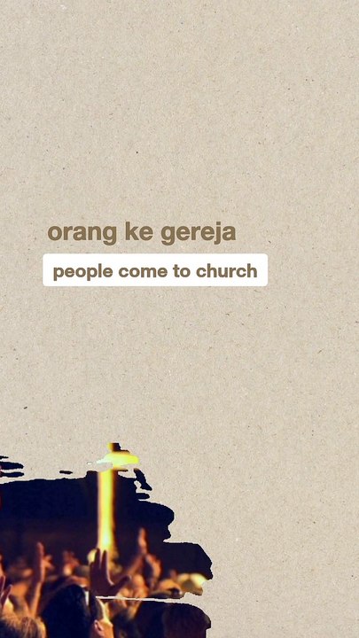 BUKAN BERARTI TIDAK PERLU KE GEREJA