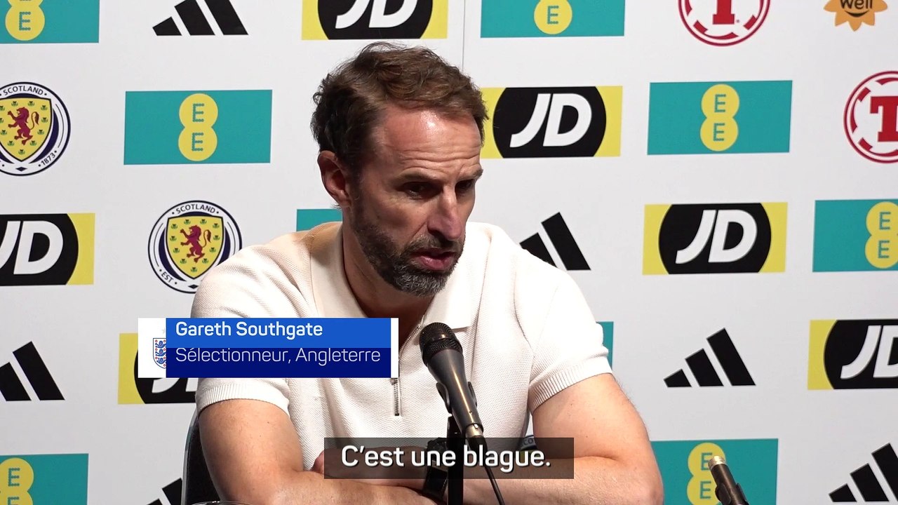 Southgate : "Je n'ai jamais vu un joueur être traité comme l'est Harry Maguire"