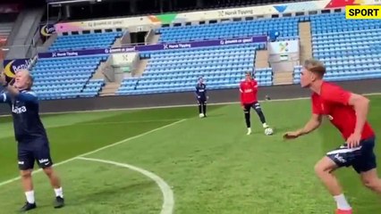 Maç sayısıyla gol sayısını yarıştırıyor! Haaland, 23 yaşında milli takım tarihine geçmenin eşiğinde