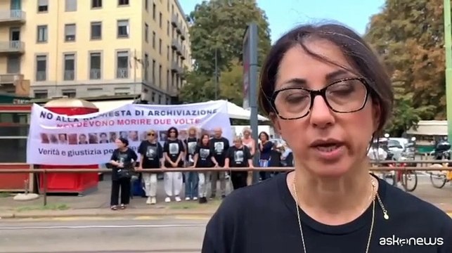 Morti per Covid al Don Gnocchi di Milano, sit-in dei familiari