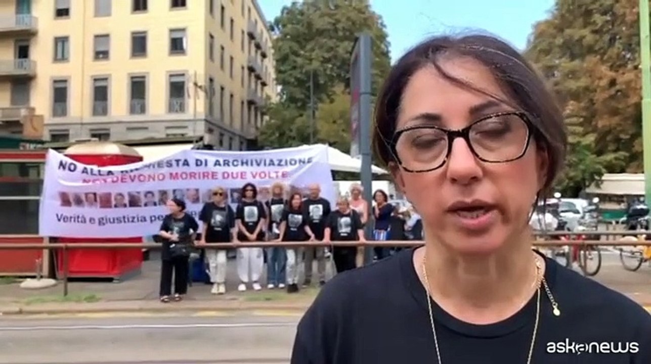 Morti per Covid al Don Gnocchi di Milano, sit-in dei familiari