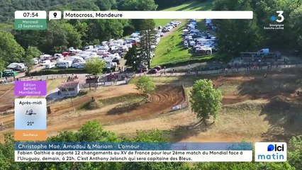 13/09/2023 - Le 6/9 de France Bleu Belfort Montbéliard en vidéo