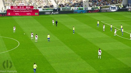 Peru vs Brazil 0-1  World Cup Qualification  Match Highlights 2023