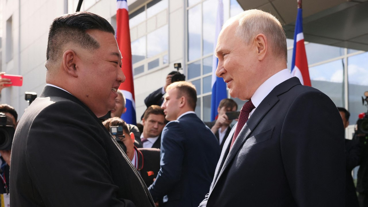 Putin trifft Kim auf Weltraumbahnhof