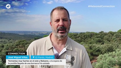 Tormentas muy fuertes en el este y Baleares en las próximas horas, a la espera de la posible llegada de una borrasca fría aislada