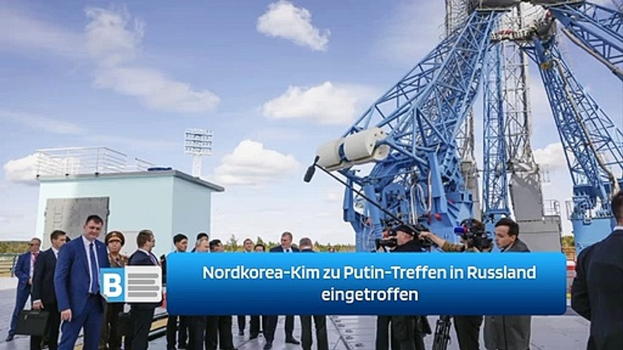 Nordkorea-Kim zu Putin-Treffen in Russland eingetroffen
