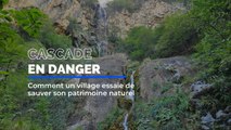 Comment un village des Alpes-Maritimes tente de sauver sa cascade