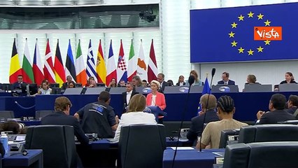 Von der Leyen: "Nei giovani vedo la stessa visione dei nostri fondatori'