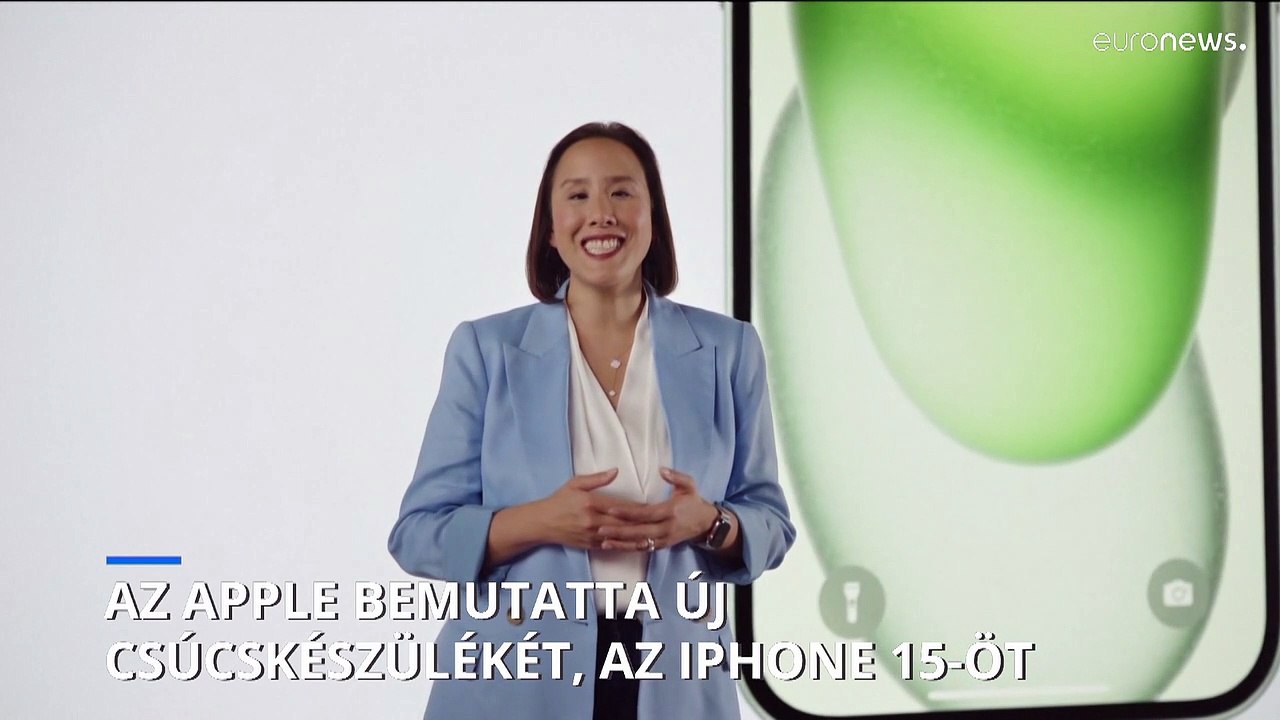 Az Apple bemutatta új csúcskészülékét, az iPhone 15-öt