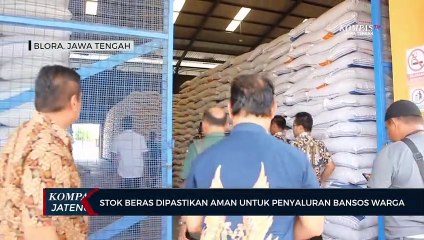 Stok Beras di Blora Dipastikan Aman untuk Penyaluran Bansos Warga