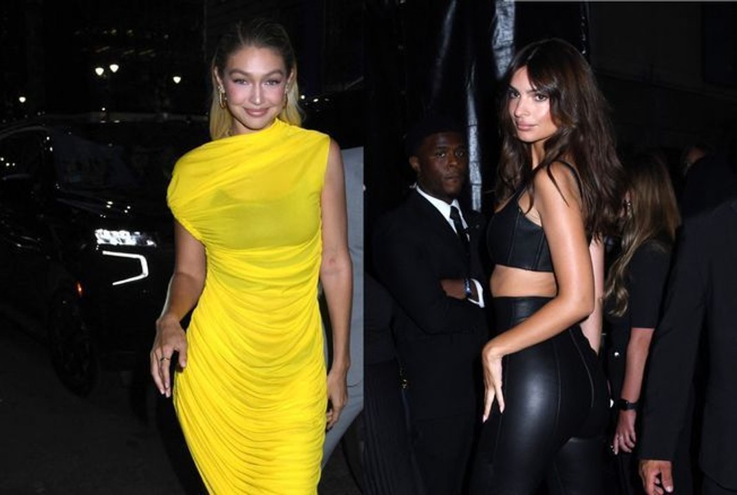 Emily Ratajkowski, Gigi Hadid, Lila Moss… les looks les plus sexy du tapis rouge du défilé Victoria’s Secret