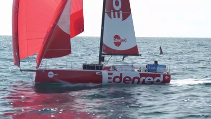 La Solitaire du Figaro Paprec 2023 : BASILE BOURGNON EDENRED