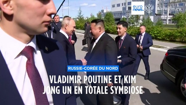 Les présidents nord-coréen Kim Jong Un et russe Vladimir Poutine sur la même longueur d'ondes