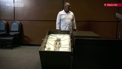 Meksika parlamentosunda 'uzaylı cesetleri' açıldı