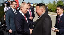 Rusya Devlet Başkanı Putin, Kuzey Kore lideri Kim Jong-Un ile Rusya'da bir araya geldi